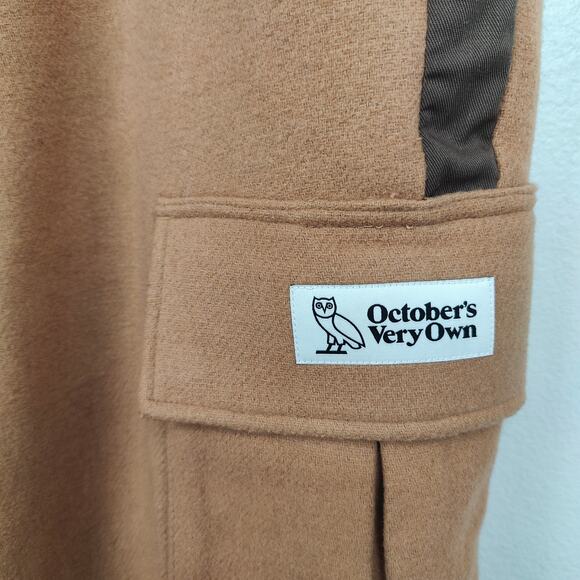 Octobers Very Own OVO Cargo Pants Mens 40 Brown Cool Blend Drake Rap Hip Hop Owl - Picture 3 of 12